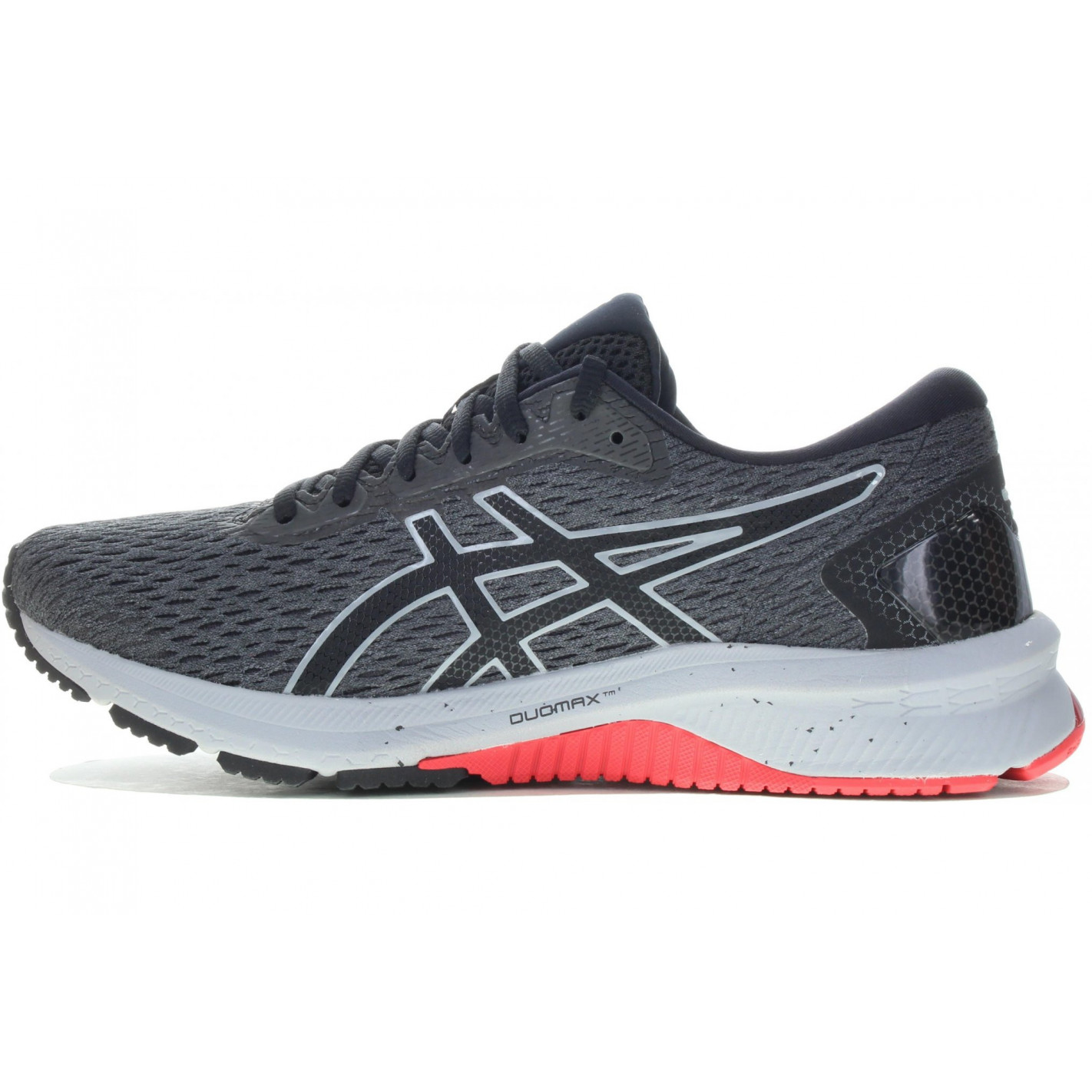 asics gris rouge