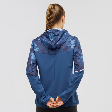 Veste Running SALOMON Femme AGILE FZ...