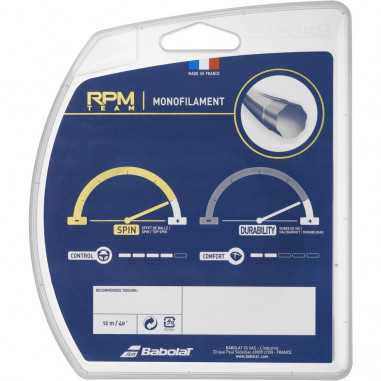 Cordage BABOLAT RPM TEAM 1.30mm Bleu...