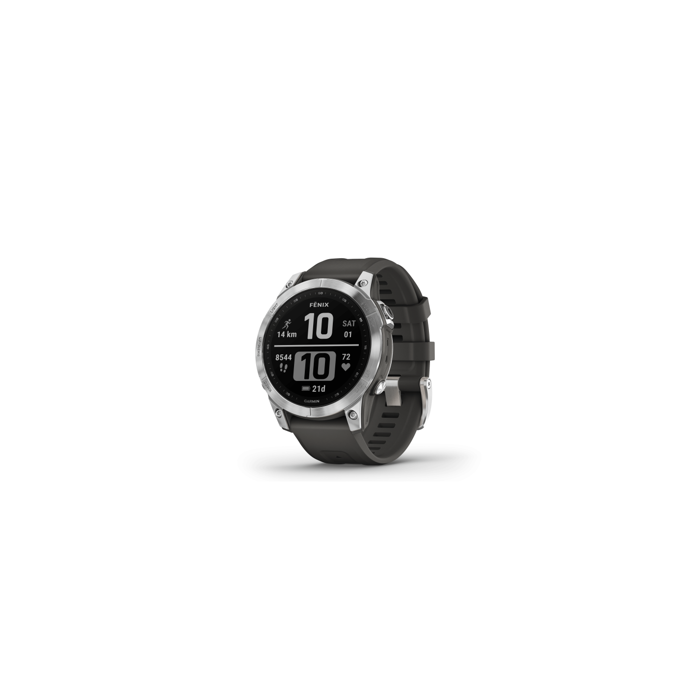 Montre Garmin Fenix 7 Silver Bracelet Gris