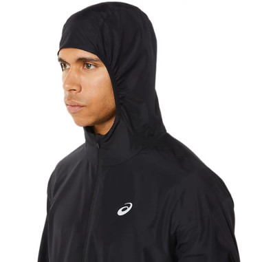 Veste asics noir new arrivals