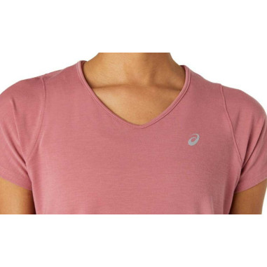 T-Shirt Running ASICS Femme V-NECK SS... T-Shirt Running ASICS Femme V-NECK SS...