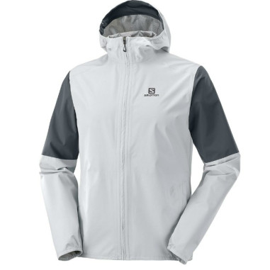 Salming Essential Veste Running Homme - light grey