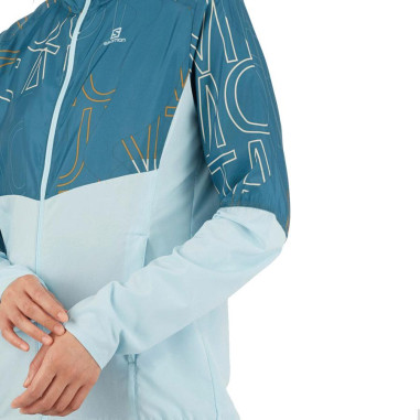 Veste Running SALOMON Femme AGILE FZ...