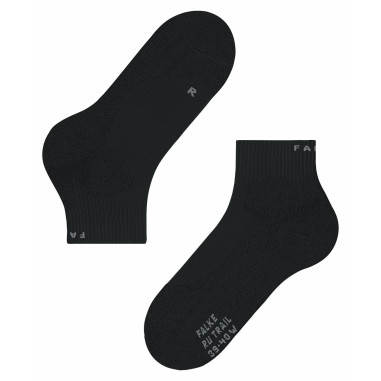 Chaussettes FALKE Homme RU TRAIL Noire