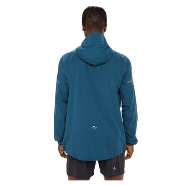 Veste Running ASICS Homme FUJITRAIL WATERPROOF Bleu Orange PE 2024