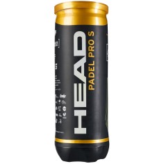 Tube de 3 balles Padel HEAD...