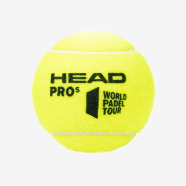 Tube de 3 balles Padel HEAD Pro S