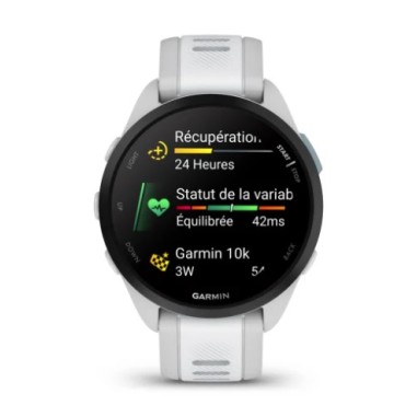 Montre GARMIN FORERUNNER 165 Blanche...
