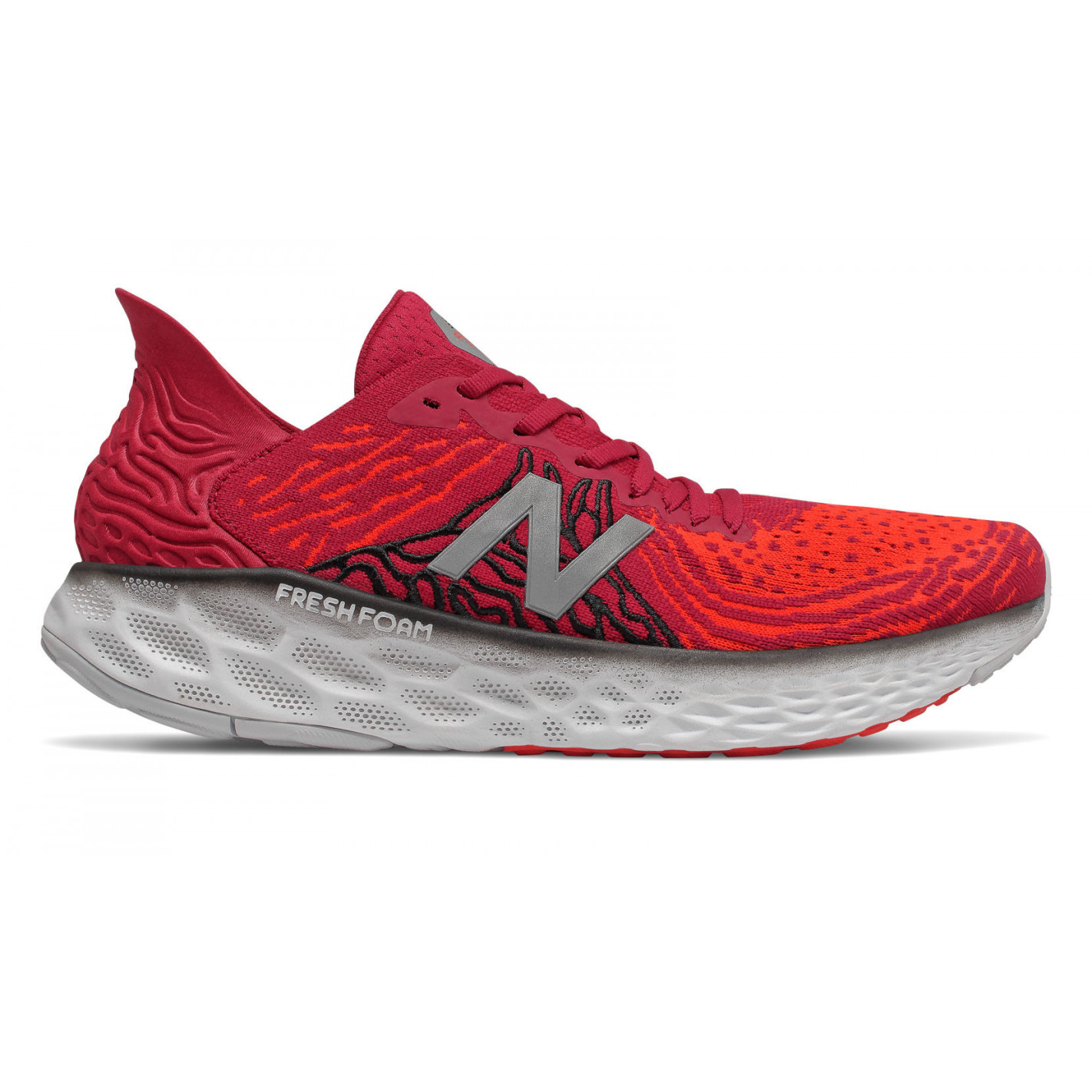 Chaussures Running NEW BALANCE Homme M1080 v10 Rouge / Gris PE ...